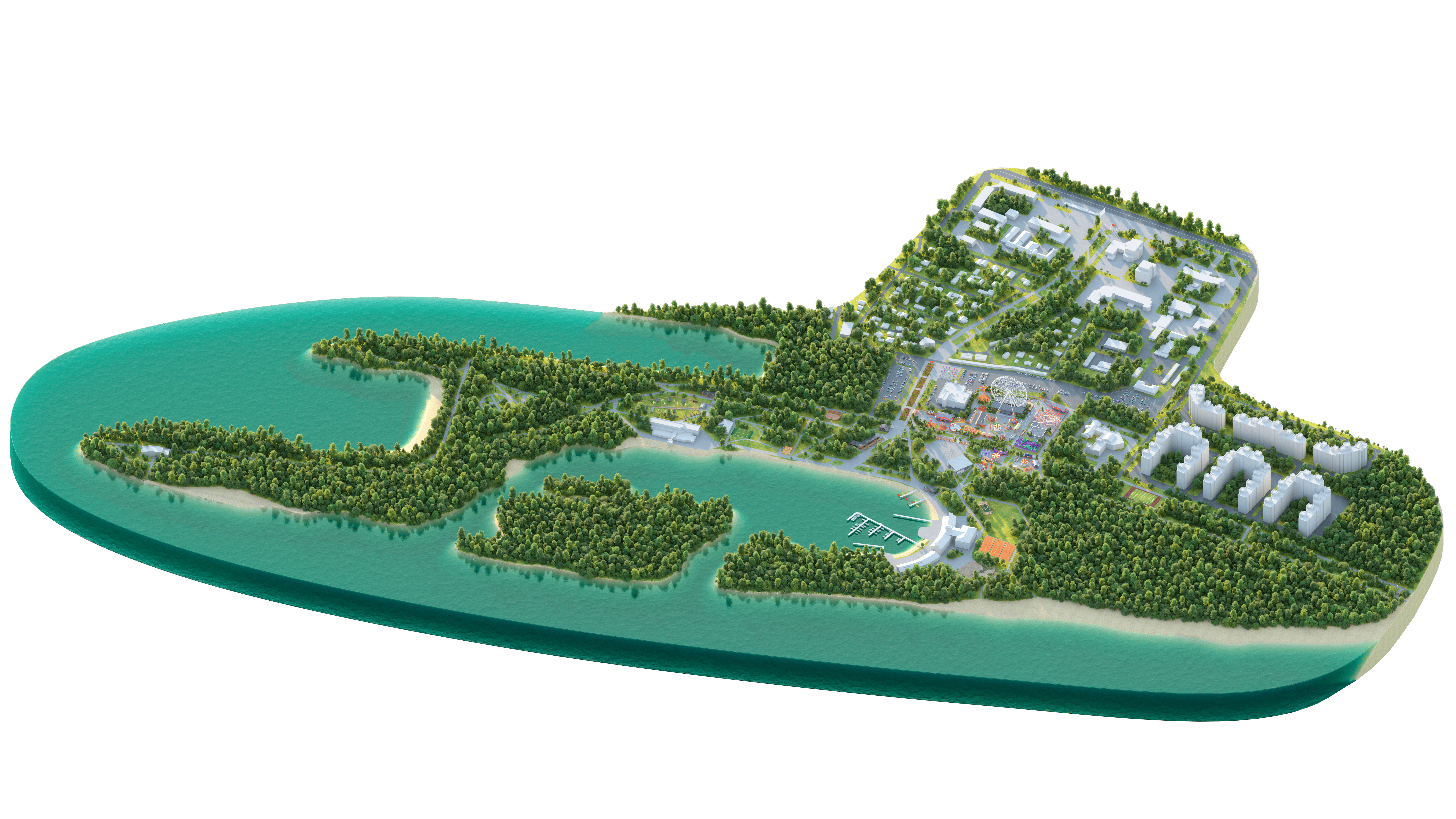 Карта парка